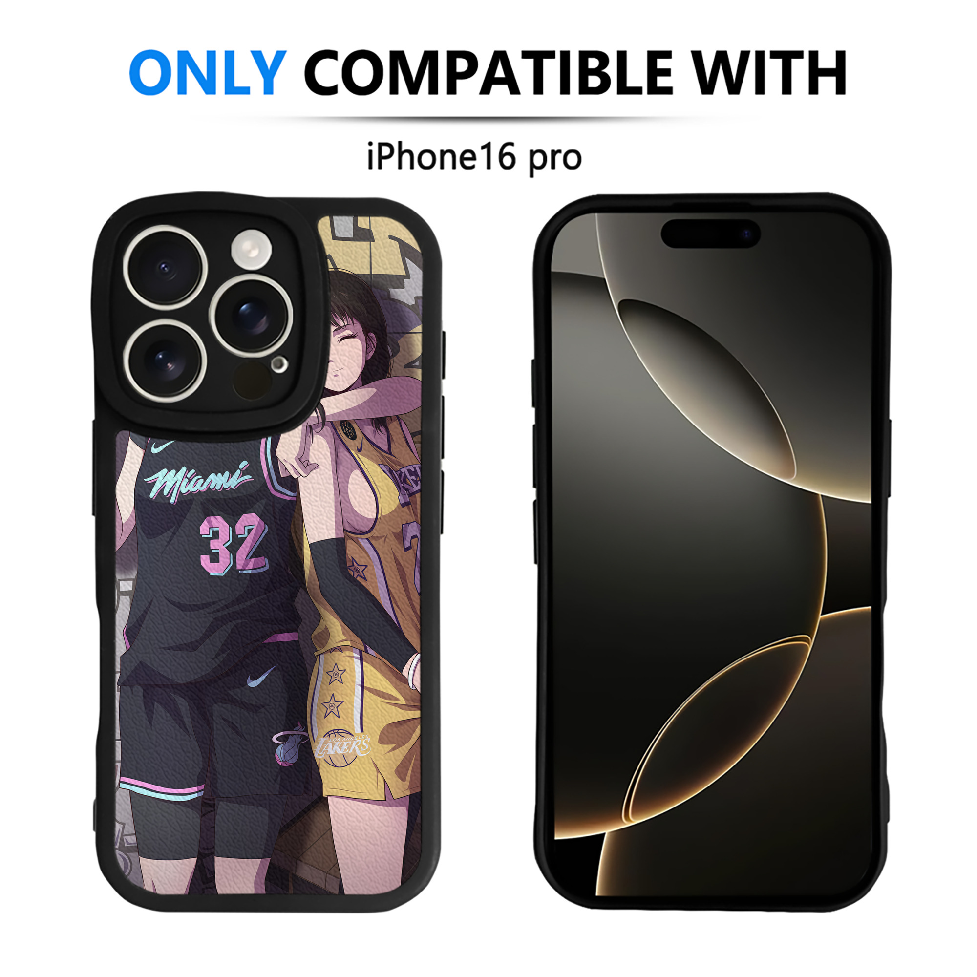 （画像用） SLAM DUNK／スラムダンク 【iPhone 16シリーズ対応】シリコンスマホケース（レザー調） 材質：シリコン